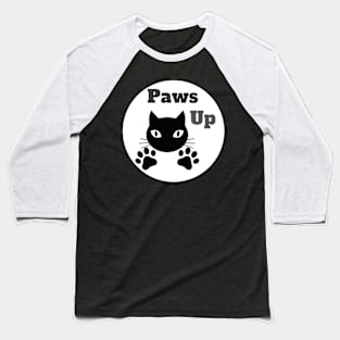 Cat Life - Paws Up Baseball T-Shirt